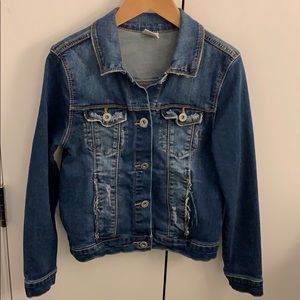 Zara Girls Denim Jacket age 9/10